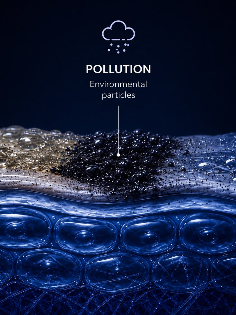 Pollution and your skin: the PM2.5 problem.